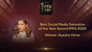 Best Social Media Sensation of the Year Award – IPPA 2023