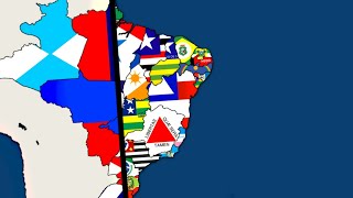 Mapping dos Estados Brasileiros - Every Year (1888 - 2022)