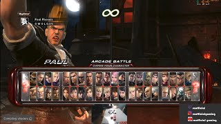 Tekken 6 With The Fight Box F6 (Paul Arcade Mode Ultra Hard)(4k)