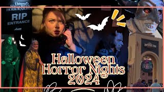 Halloween Horror Nights 2024 | Universal Orlando | RIP tour