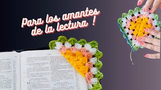 Bookmark - Teje Lindo Marcador de Libro en Crochet