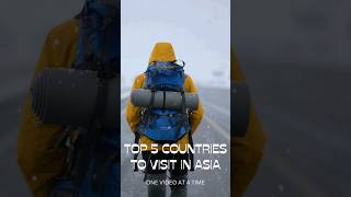 Top 5 Countries to Visit in Asia #shortvideo #viral #top5 #shortsfeed