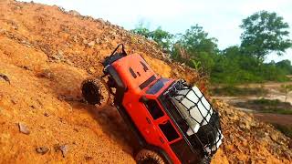 1/12 Rc Scale MN128 Test di Tanjakan Extreme