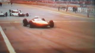 FRANK GARDNER CRASH GREAT BRITAIN AND EUROPE GP 1964