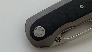 Unboxing the Fractus prototype from Tempest Knives!