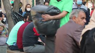 Iran video footage | Iranian people - bazaar - Tehran market