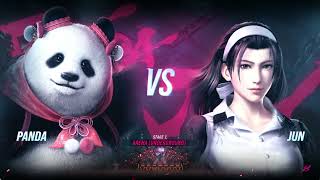 Tekken 8 Jun Kazama vs Panda Special Intro