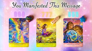 ✨🔮 You Manifested this Message 🔮✨ Sacred Synchronicities & Magic 💜✨ Timeless Pick a Card Reading