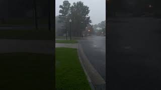 Heavy rain from Helene 11:20 am Sept 27 2024 Durham County