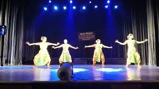 Nitrabitan Annual Dance Show 2024. Bharatanatyam Shabdam. Sanchay Bhattacharjee.