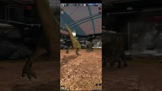 JURASSIC WORLD THE GAME TYRANNOSAUR BUCK FIGHT!!