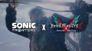 random vergil gameplay with sonic frontiers music