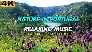 Nature In Portugal (4K UHD) - Relaxing Music - Heals Stress, Anxiety And Eliminates Fatigue