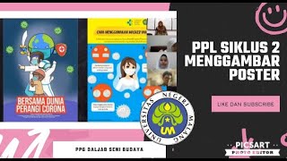 PPL Siklus 2_Menggambar Poster Kelas VIII SMPN 1 Jakarta