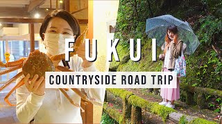 Countryside Road Trip through Fukui feat. Tojinbo Cliffs, Echizen crab, and more! | 福井県の観光スポット