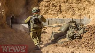 Breaking news: Israel army destroys tunnel from Gaza