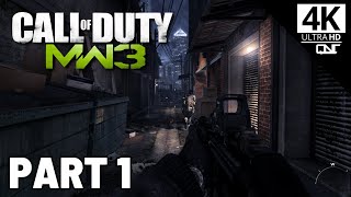 Call of Duty Modern Warfare 3 on PC | Gameplay Walkthrough Campaign PART 1 [4K 60FPS]