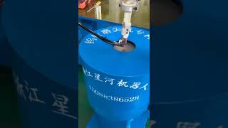 Welding robot with fully automatic tungsten needle sharpening machine