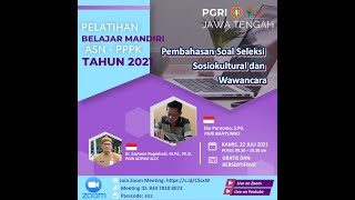 Flyer Pelatihan Belajar Mandiri ASN PPPK