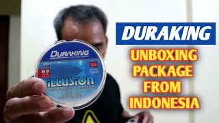 DURAKING PACKAGE FROM INDONESIA | Unboxing | Richard Molina Fishing