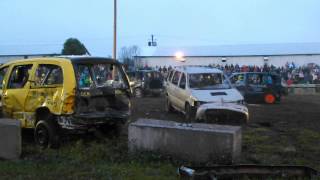 Pictou NS Mini Van Demolition Derby Sept 2012