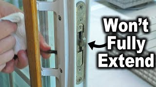 Sliding Glass Door Won't Lock? | How to Fix a Frozen Sliding Door Latch