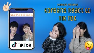 [KoReacts] Koreans React to Tik Tok Videos