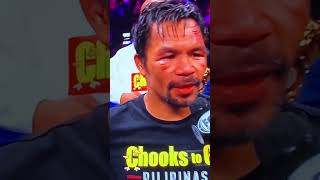 PACQUIAO ADMITS WHAT WENT WRONG IN UGAS LOSS! NOT PREPARED? #shorts  #pacquiaougas  #tmobilearena