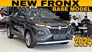 Surprising Features of the 2024 Frönx Base Model in Black | Maruti Suzuki Fronx