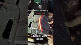 Induksi induction heater pandai besi sepuh pisau