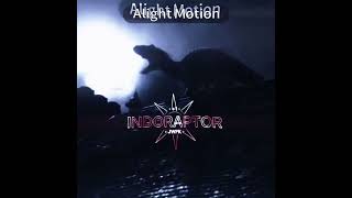 Indoraptor vs allosaurus- jwfk vs jwfk - #edit #alightmotion #capcut