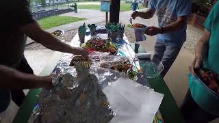 Little Family Get Together in North Carolina Day Before Wedding