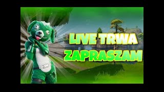 🔴LIVE FORTNITE GRAMY Z WIDZAMI🔴 + 💥DISCORD W OPISIE💥