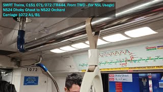 [From TWD - For NSL Usage] SMRT Trains - KHI C151 [071/072] [Dhoby Ghaut → Orchard]