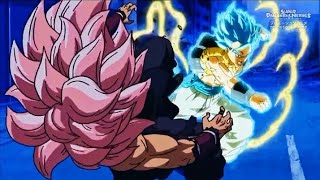 Dragon ball Super Heroes {Episode 38 X AMV} Gogeta Vs Full Powered Black GOKU