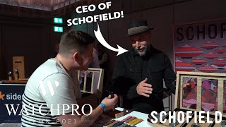 Interview with CEO Giles Ellis of Schofield Watch Company at WatchPro Salon 2021 [4K]