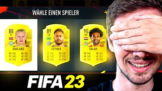 Ich WÄHLE BLIND im FIFA 23 DRAFT… 🙈