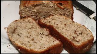 Moist banana bread recipe | Banana walnut bread| Banana Bread Recipe