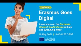 Ready, Set, Go – ESCI I Erasmus Goes Digital Webinar Series 2021 I 2/3