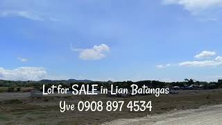 Lots for SALE  in Lian Batangas! with mountain view, near the lagoon and with Beach access