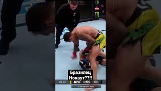 Бразилец нокаут?!! #ufc #fight #popmma #sports #mma #мма #dagestan #дагестан #чечня #chechen #brazil