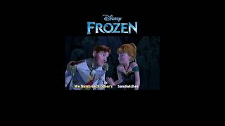 Frozen -​ Love Is An Open Door  (No Music)​ #disneyfrozen  #frozen