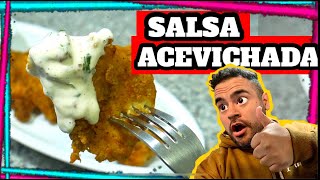 SALSA ACEVICHADA Para Acompañar Chicken Fingers