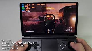 GPD WIN MINI (Ryzen 8840U) Game test - Call of Duty: Black Ops 6