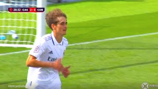 Noel López - Real Madrid Castilla vs Badajoz (25/09/2022)