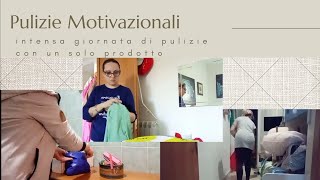 Pulizie Motivazionali || intensa giornata di pulizie con un unico prodotto