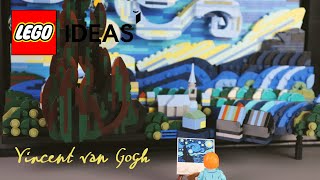 LEGO Vincent van Gogh - The Starry Night 21333 Speed Build/Timelapse