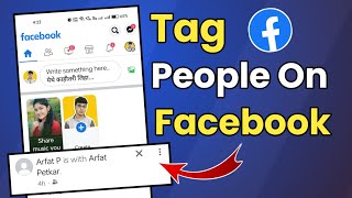 How To Tag Friends On Facebook | Tag People On Facebook | Facebook Par Tag Kaise Kare