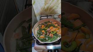 #yummy ginataan Gulay #vegetables #satisfyingsounds #asmrsounds #shortsvideo #viraltrending #asmr