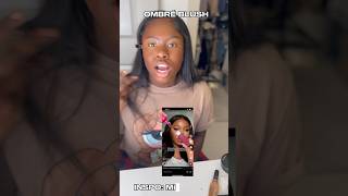 GRWM: CREATING OMBRÉ BLUSH #makeup #makeuptutorial #shortsviral #shortsvideo #shortsfeed #shorts